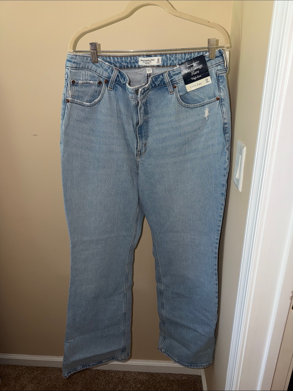NWT Abercrombie & Fitch Vintage Flare - Curve Love
